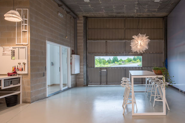 a by arturo alvarez’s new production facilities in O Milladoiro, La Coruña. Photo by a by arturo alvarez.