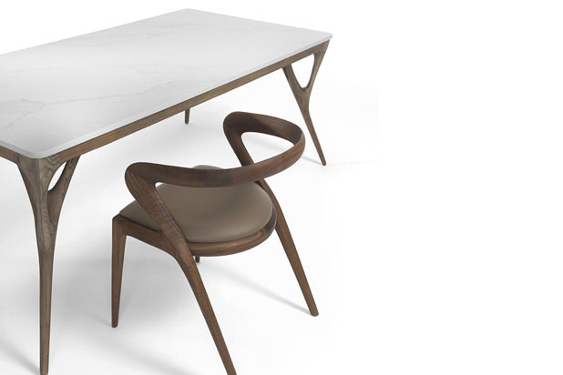 NADIA table and SALMA chair