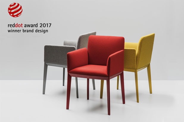 Andreu World wins Red Dot 2017 Award for Best Brand Communication