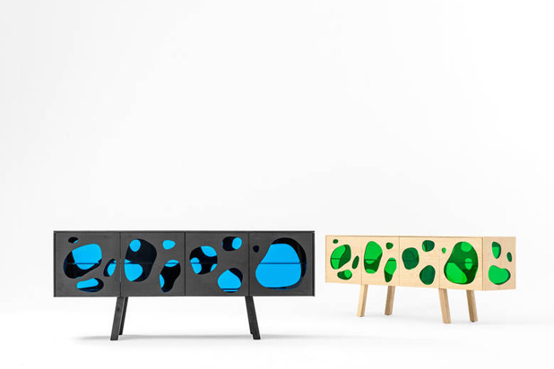 Aquário sideboard, designed by the Campana Brothers