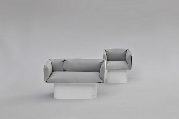 Block sofa collection, designed by Mut Design for Missana