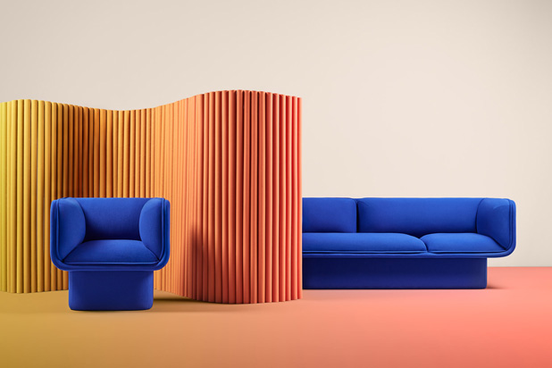 Block sofa collection, designed by Mut Design for Missana