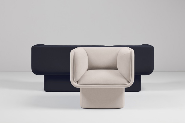 Block sofa collection, designed by Mut Design for Missana