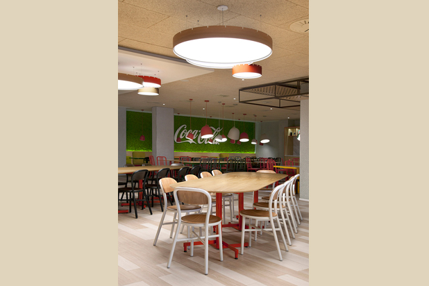 B.lux and Stone Designs light up cafe at Coca-Cola’s Madrid HQ