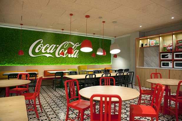 B.lux and Stone Designs light up cafe at Coca-Cola’s Madrid HQ
