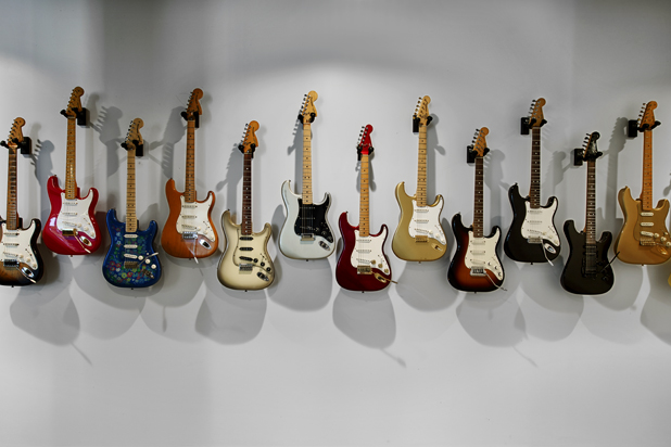 Fender guitars