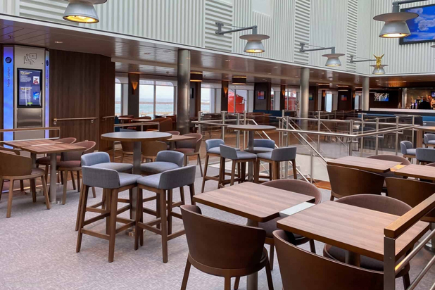 Capdell´s seating at the Stena Estrid Ferry. Photo courtesy of Capdell.