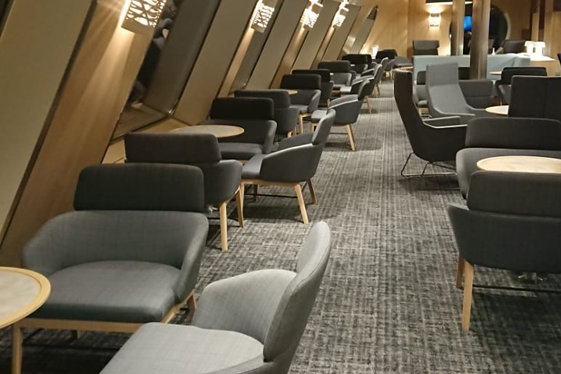 Capdell´s seating at the Stena Estrid Ferry. Photo courtesy of Capdell.