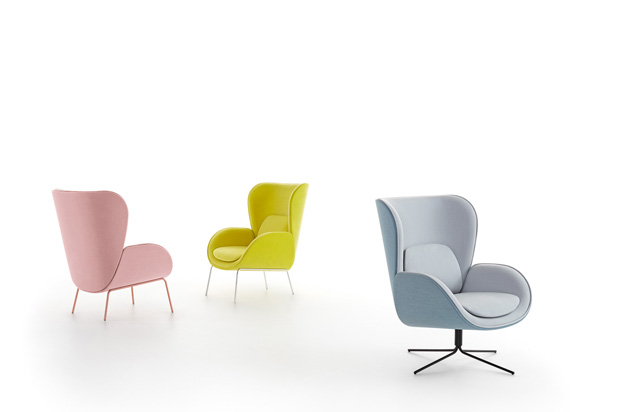 NORMAN armchairs, designed by Estudio Savage for Cármenes