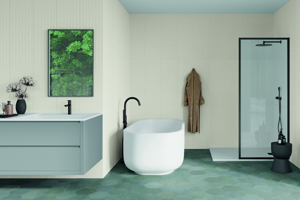 MARE ceramic collection designed by Dsignio for Harmony. Photo courtesy of Dsignio.