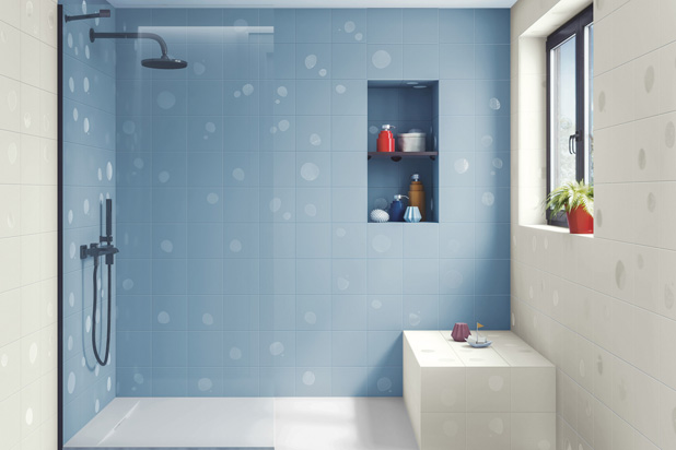 VAHO ceramic tiles designed by Yonoh for Harmony. Photo courtesy of Yonoh.