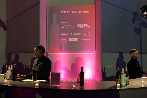 Spanish bar at the BoY awards presentation gala