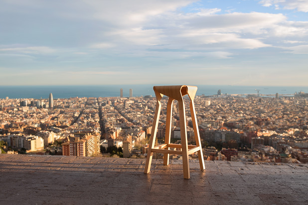 Naoshima stool by Emiliana Design Studio