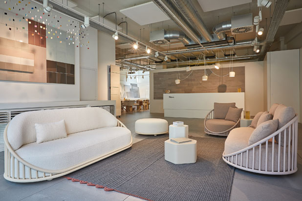 Expormim´s showroom in London (UK). Photo by ®Enzo Cerri, courtesy of Expormim.