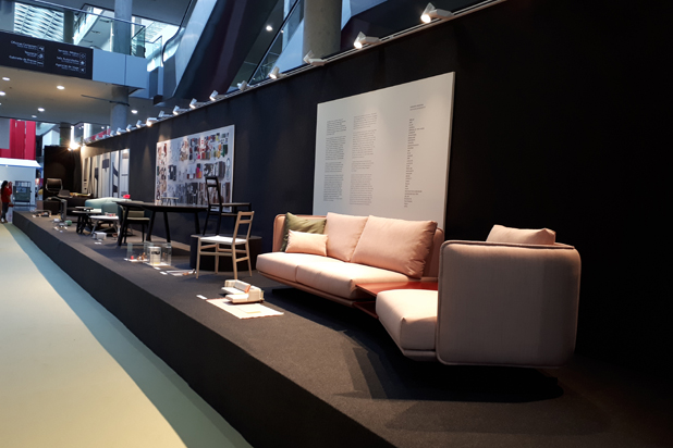 Mario Ruiz exhibition at Feria Habitat Valencia.