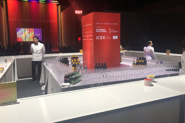 Spanish bar at the BoY awards presentation gala