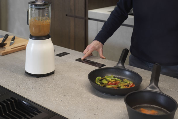 Induction system by Gama-decor. IF DESIGN AWARD 2023 winner.