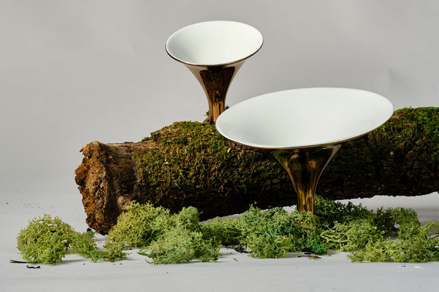 BOLETUS Dinnerware designed by Nacar Design for Comas and Partners. IF DESIGN AWARD 2023 winner.