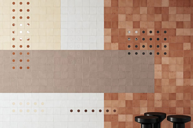 ALBERTINA ceramic tiles collection designed by Inma Bermúdez for Nadis Design. IF DESIGN AWARD 2023 winner.