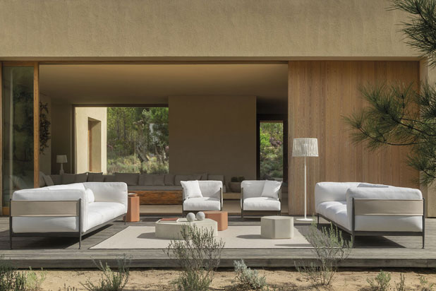 OBI sofas and armchairs collection by Ludovica & Roberto Palomba for Expormim. Photo by Mauricio Fuertes, courtesy of Expormim.