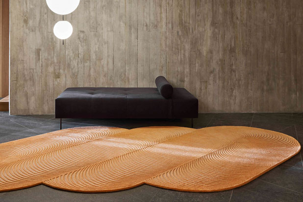 GIRO rug by Mut Design for Gan. Photo by Ángel Segura, courtesy of Gan.