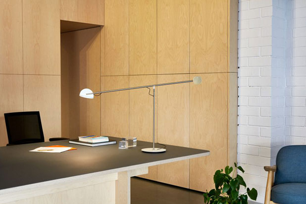 COPERNICA desk lamp designed by Ramírez i Carrillo for Marset. Photo courtesy of Marset.