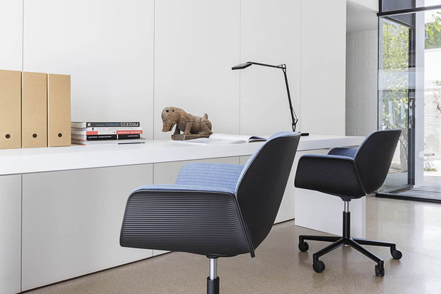 Nuez chair by Patricia Urquiola for Andreu World. Photo courtesy of Andreu World.