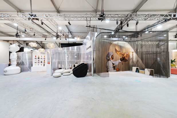 Spanish Pavilion in Downtown Design Dubai designed by Juan Roldán. Photo by Rebecca Hobday.