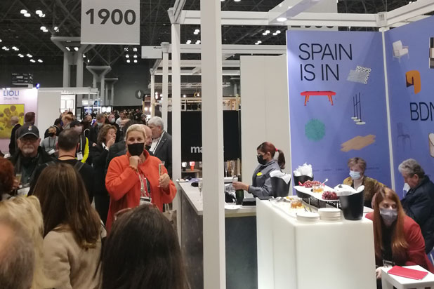 Spain at the BDNY fair 2021.
