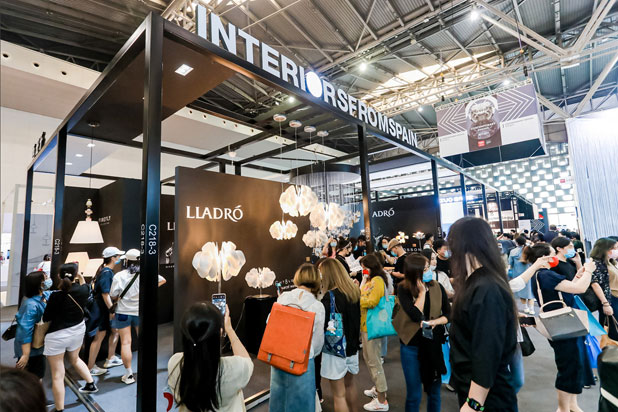 Spain at the Design Shanghai fair 2021.
