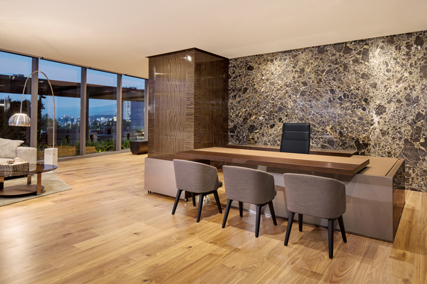 JMM furniture at the offices of the Junquera y Forcada law firm in Mexico City. Photo courtesy of José Martínez Medina (JMM).