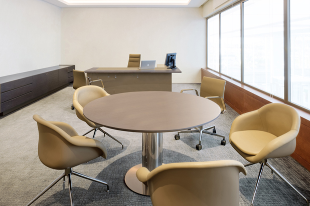 JMM furniture at the Qatar Mannai Corporation in Doha (Qatar). Photo courtesy of José Martínez Medina (JMM).