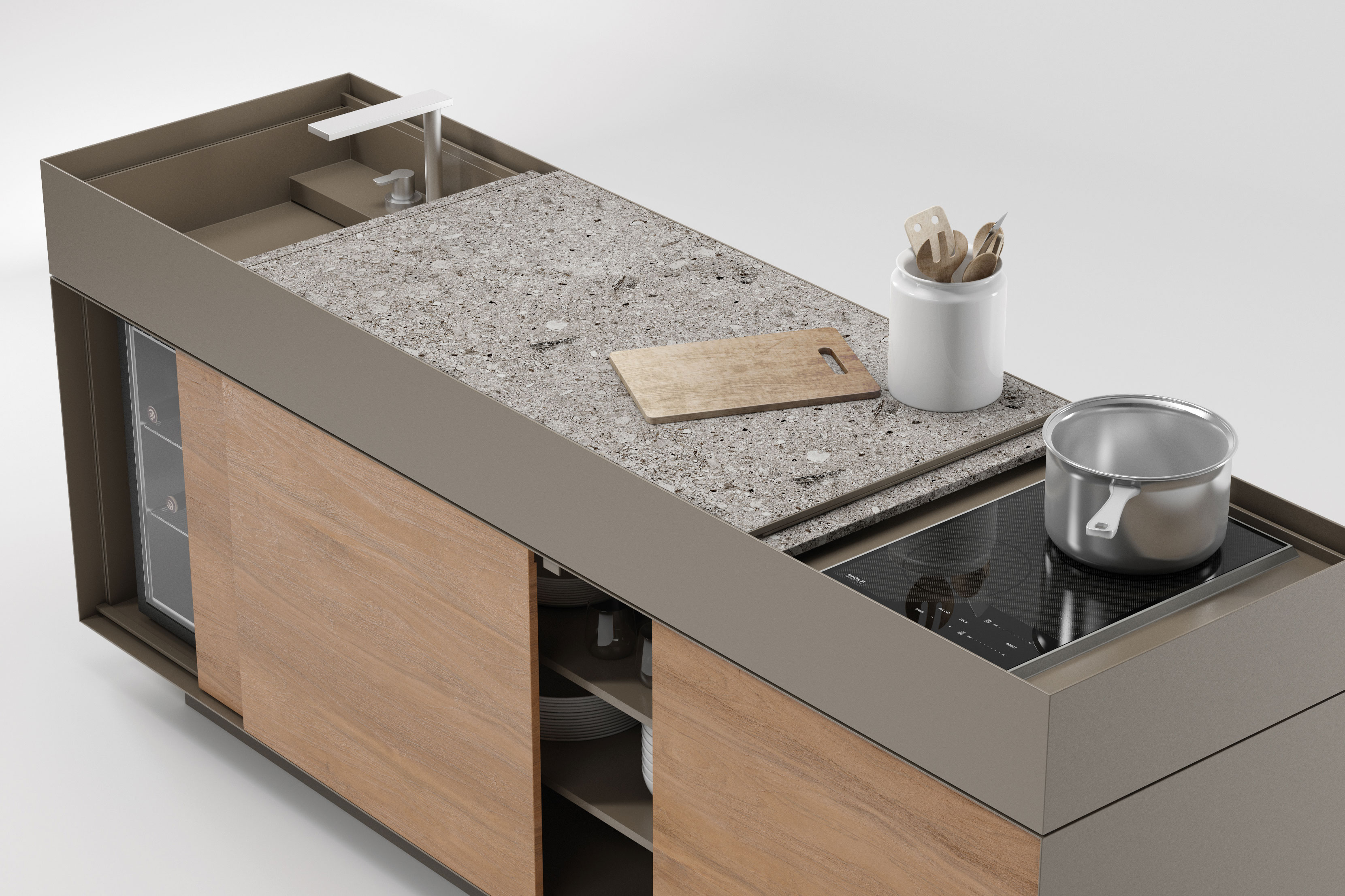 Kettal´s outdoor kitchen collection