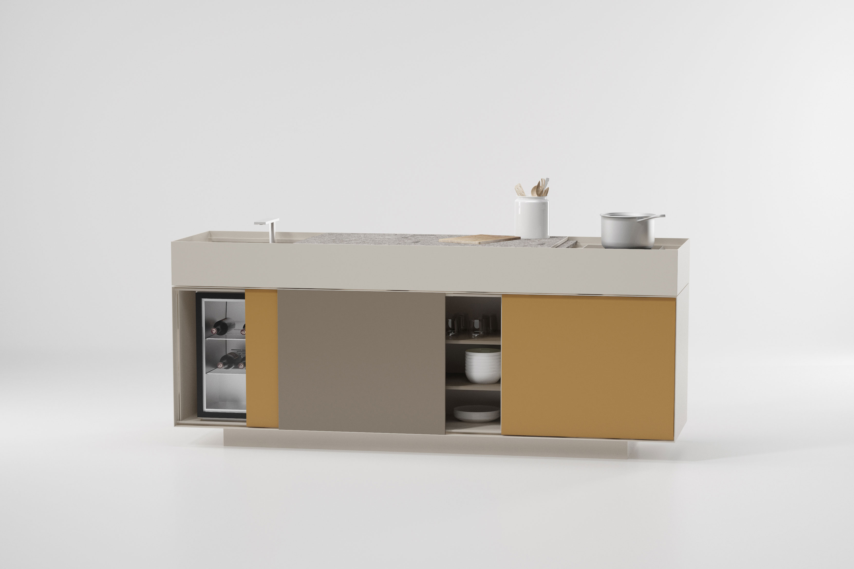 Kettal´s outdoor kitchen collection