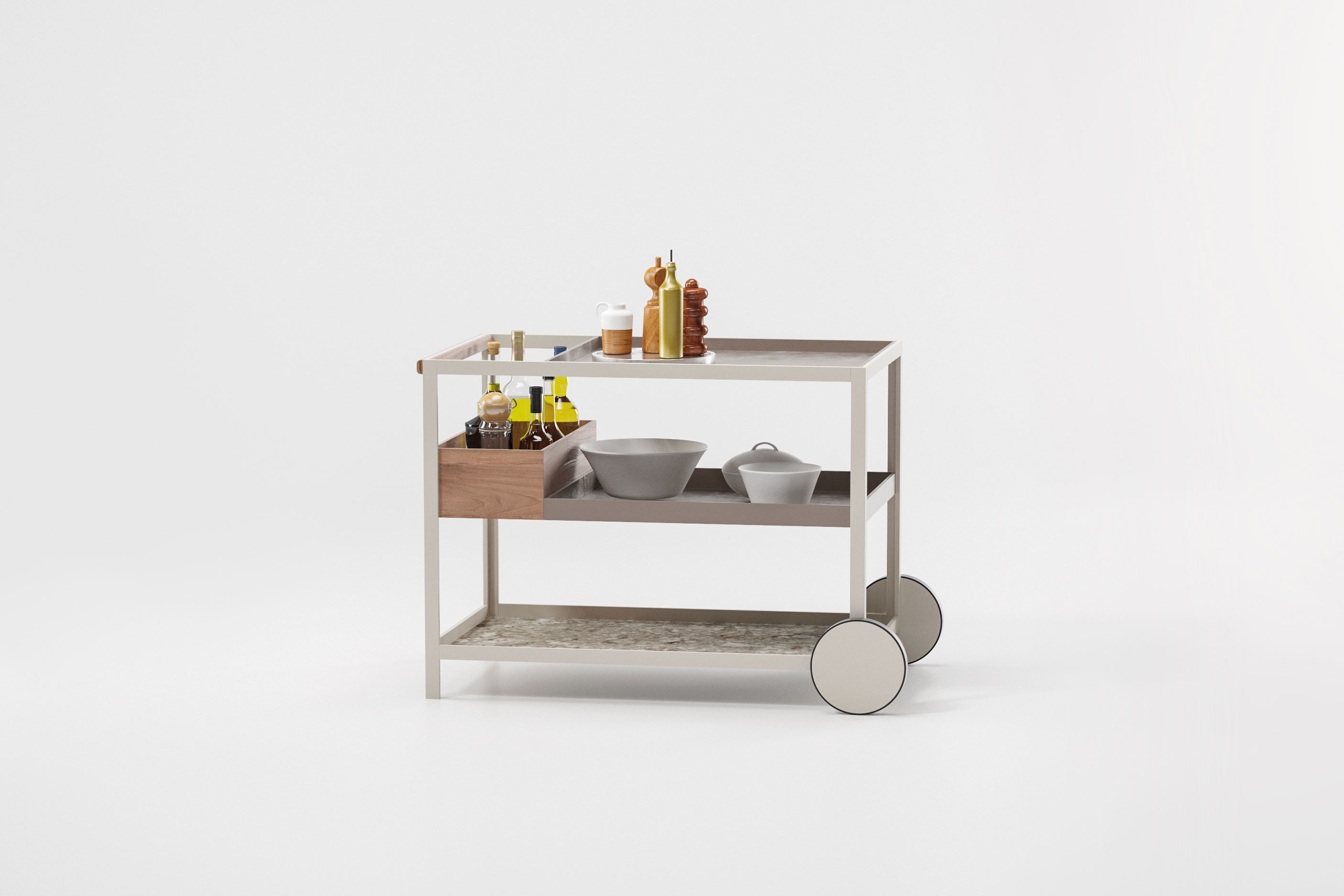 Kettal´s outdoor kitchen collection