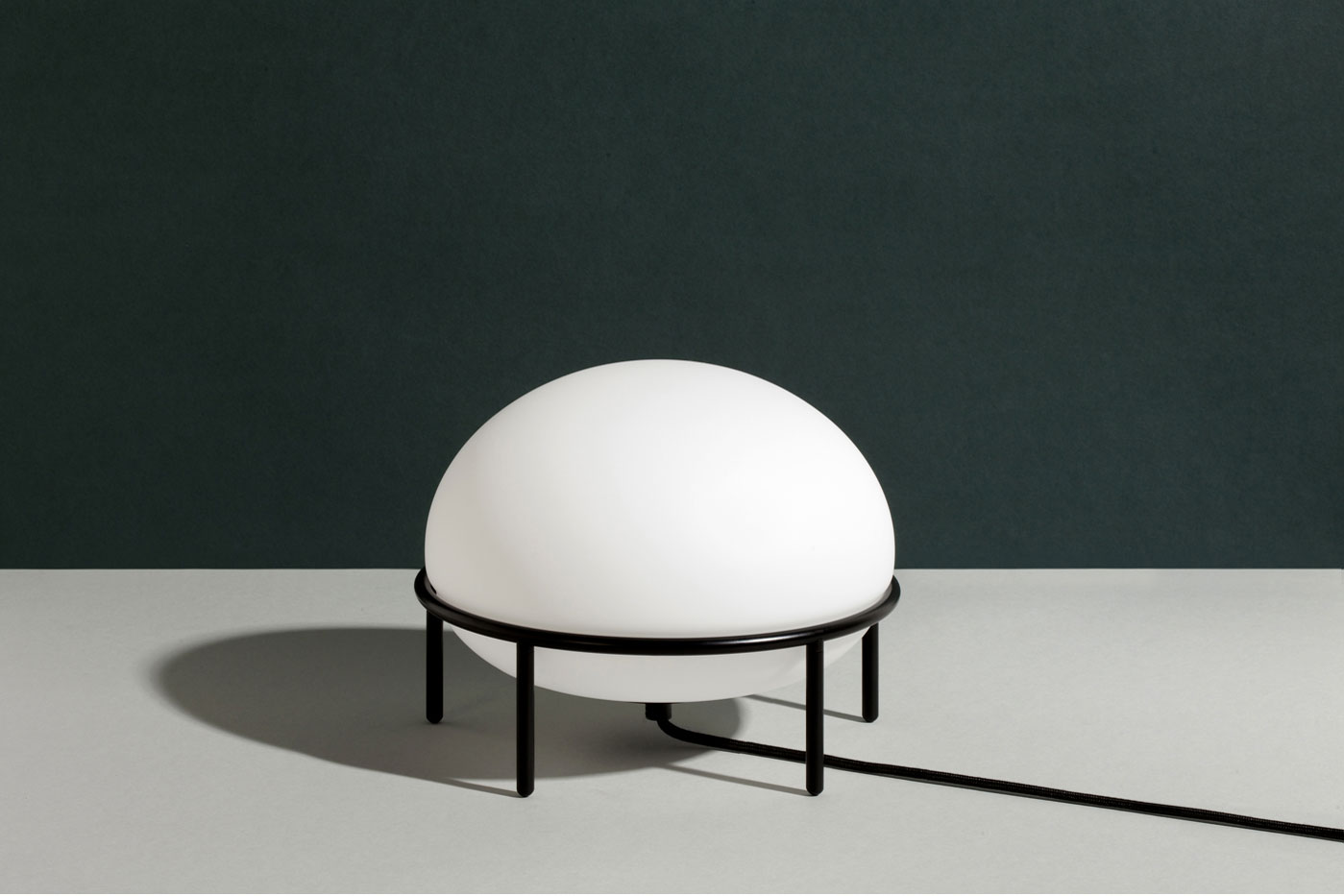 PUMP table lamp by kutarq for Woud. Photo. Courtesy of  Kutarq