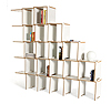 L Shelving, una estantería orgánica de Mediodesign