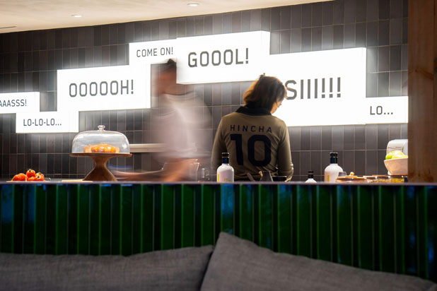Hincha by Nandu Jubany restaurant in Andorra. Photo by Lagranja Design