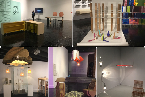 “Madrid Design Portrait” exhibition at the Fernán Gómez Centro Cultural de la Villa in Madrid, Spain.