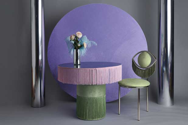 WINK chair designed by Masquespacio for Houtique. Photo by Luis Beltrán, courtesy of Houtique.