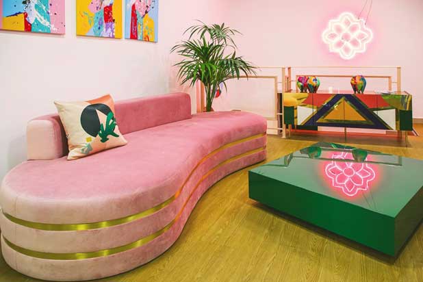 TOKYO sofa and YUCATAN sideboard by Moanne. Photo courtesy of Moanne.
