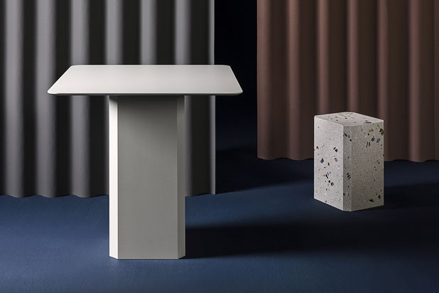 Miter table collection. Photos: Courtesy of Odos Design