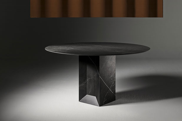 Miter table collection. Photos: Courtesy of Odos Design