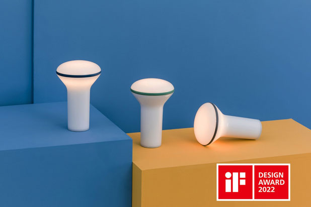 BUDDY portable lamps designed by Andreu Carulla para Faro Barcelona - IF Design Award 2022 winner.