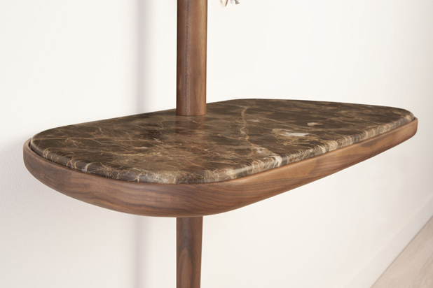 Marble-finish console table - Nomon HOME
