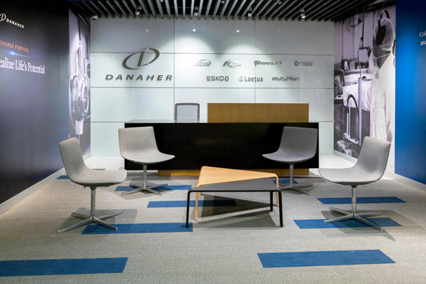 Ofita furniture at the corporate HQs of Danaher company in Mexico DF
