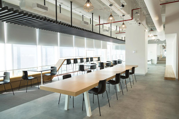 Ofita furniture at the corporate HQs of Danaher company in Mexico DF