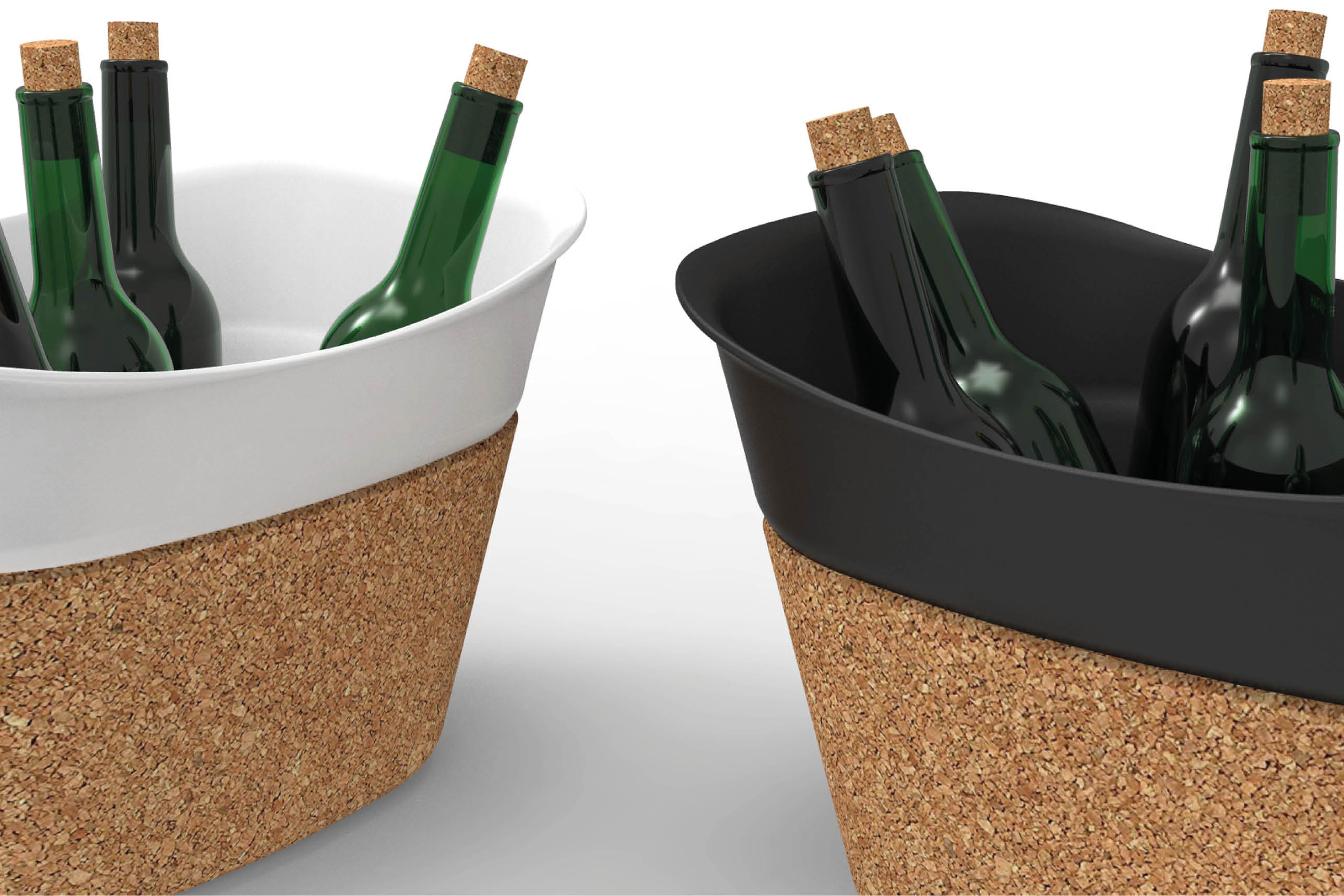 Ice bucket by Oiko Design Office. Photo courtesy of Oiko Design Office.