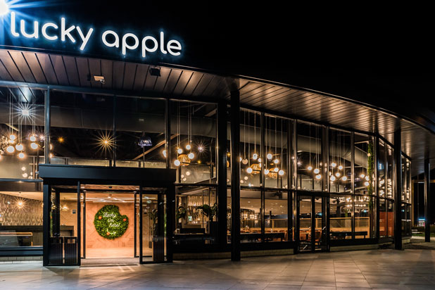 Lucky Apple restaurant in Waalwijk, Holland. Photo. Courtesy of Sharman Media