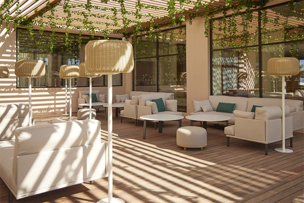 LONG ISLAND collection by Point at the Hilton Taghazout Bay Beach Resort & Spa in Taghazout, Morocco. Photo courtesy of Point.